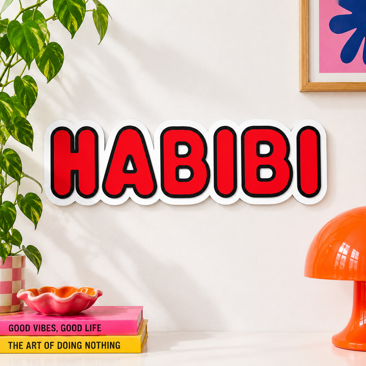 Habibi Wall Sign
