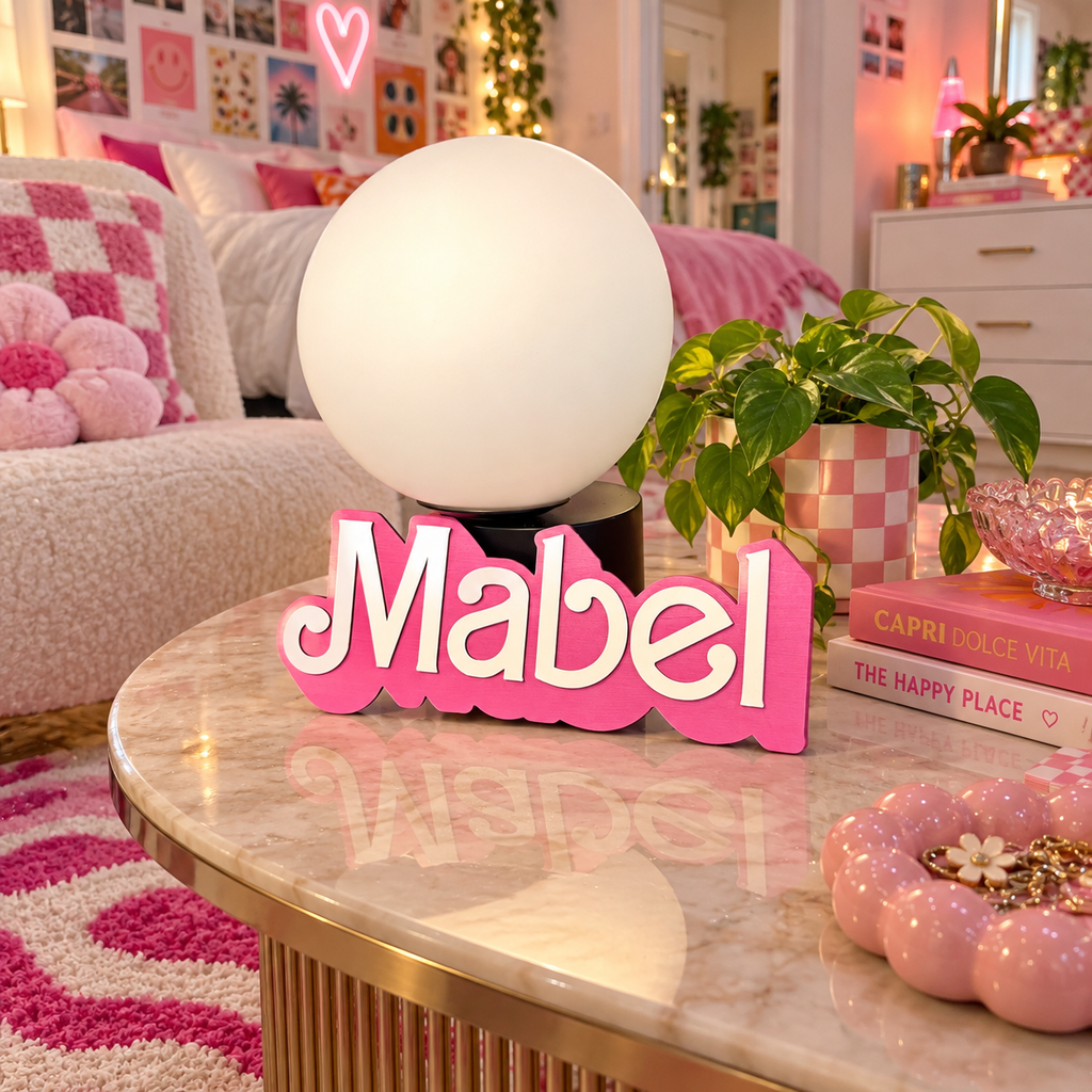 Dreamhouse Custom Name Sign