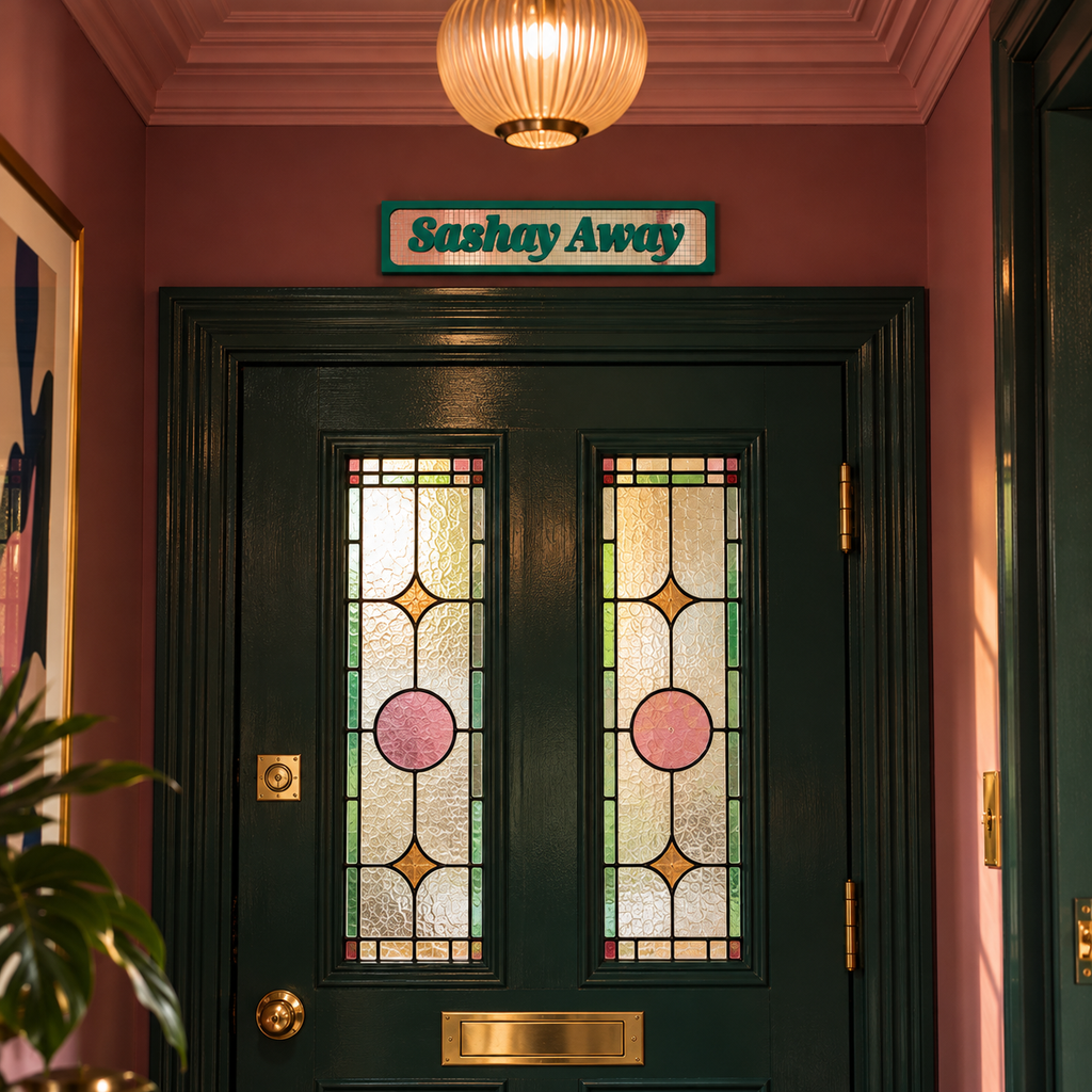Sashay Away Disco Sign