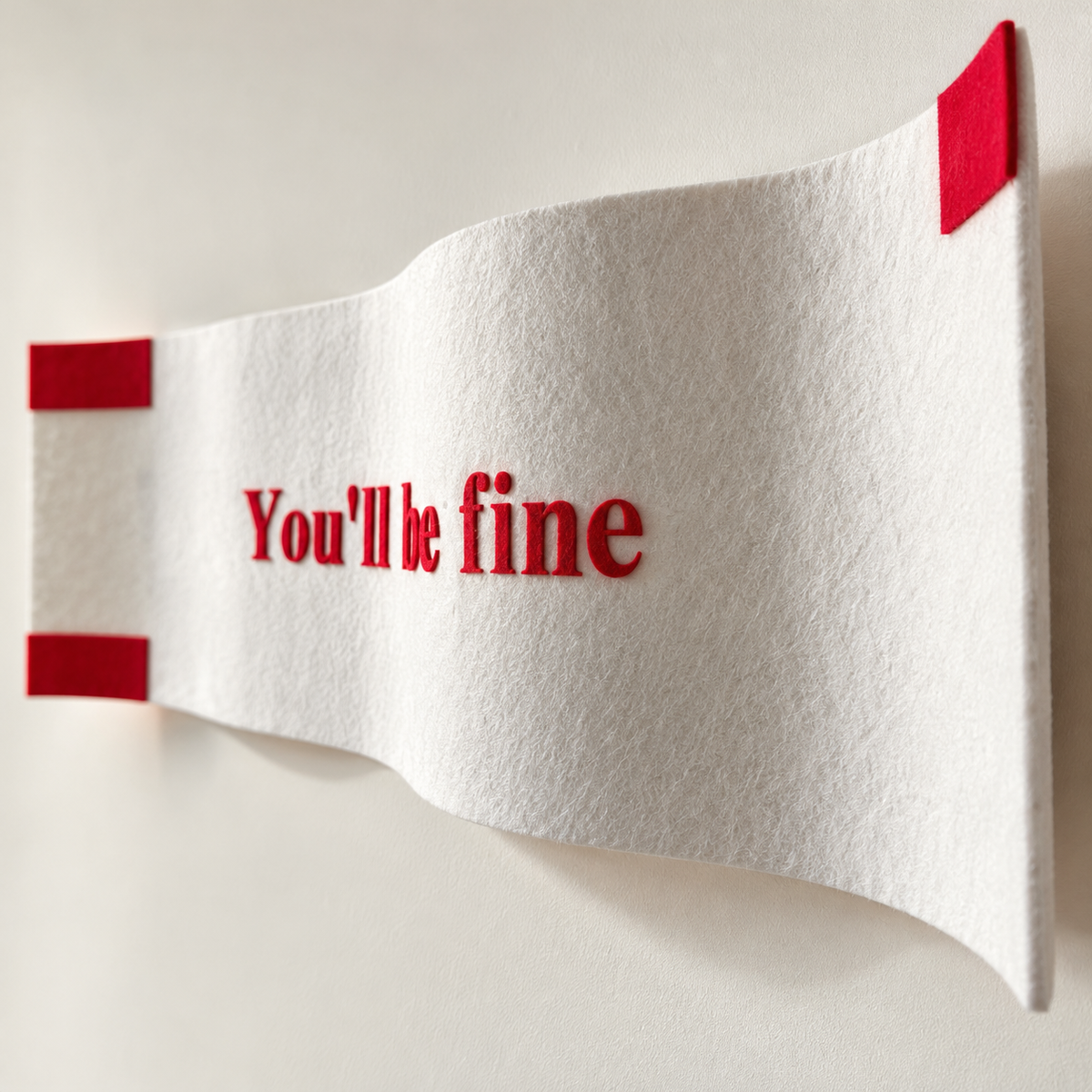 Fortune Cookie Felt Sign
