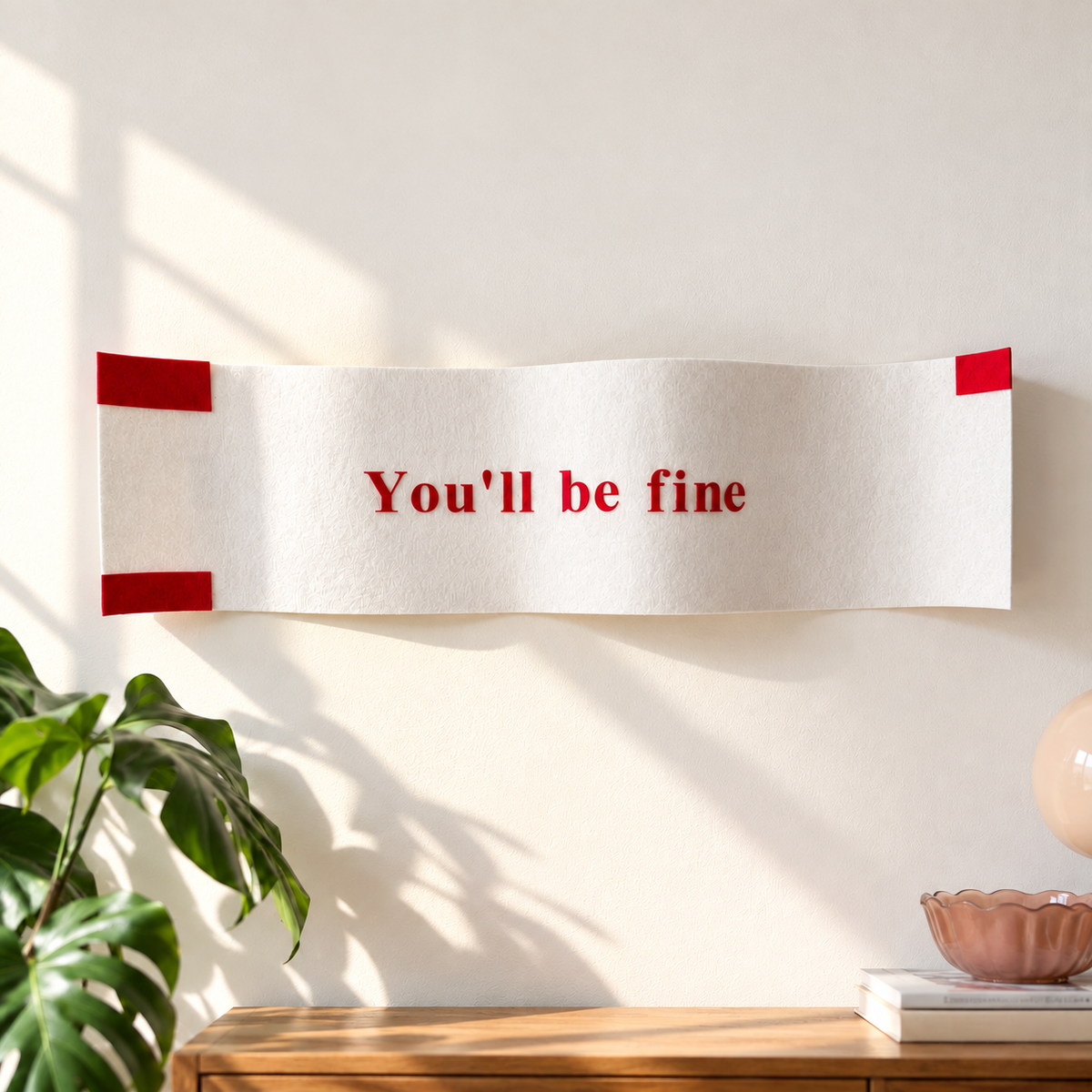 Fortune Cookie Felt Sign