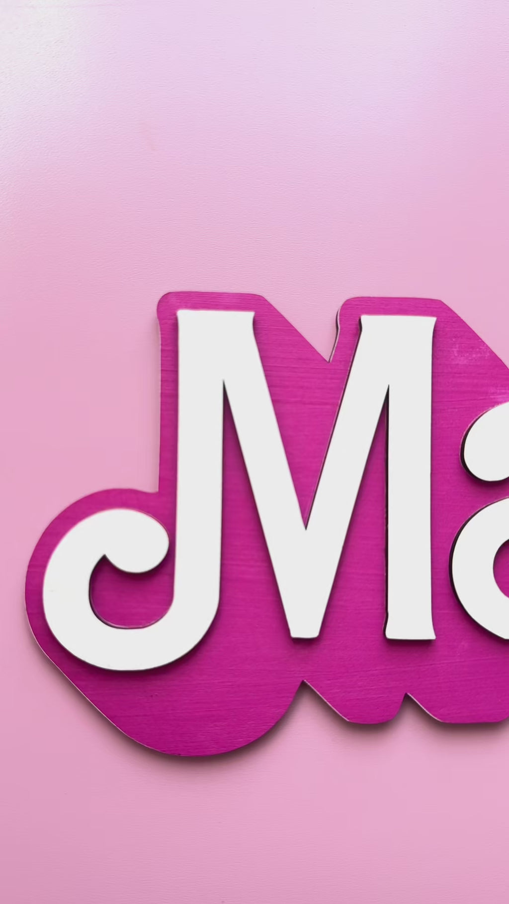 Dreamhouse Custom Name Sign